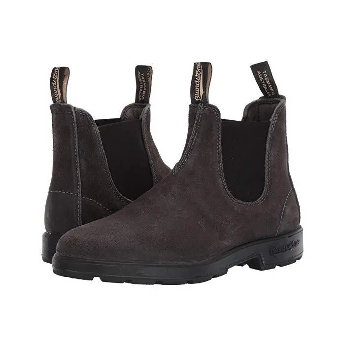 Blundstone D6809 Mens Steel Grey 1910 Suede Chelsea Boot Size US 12 M - Gray