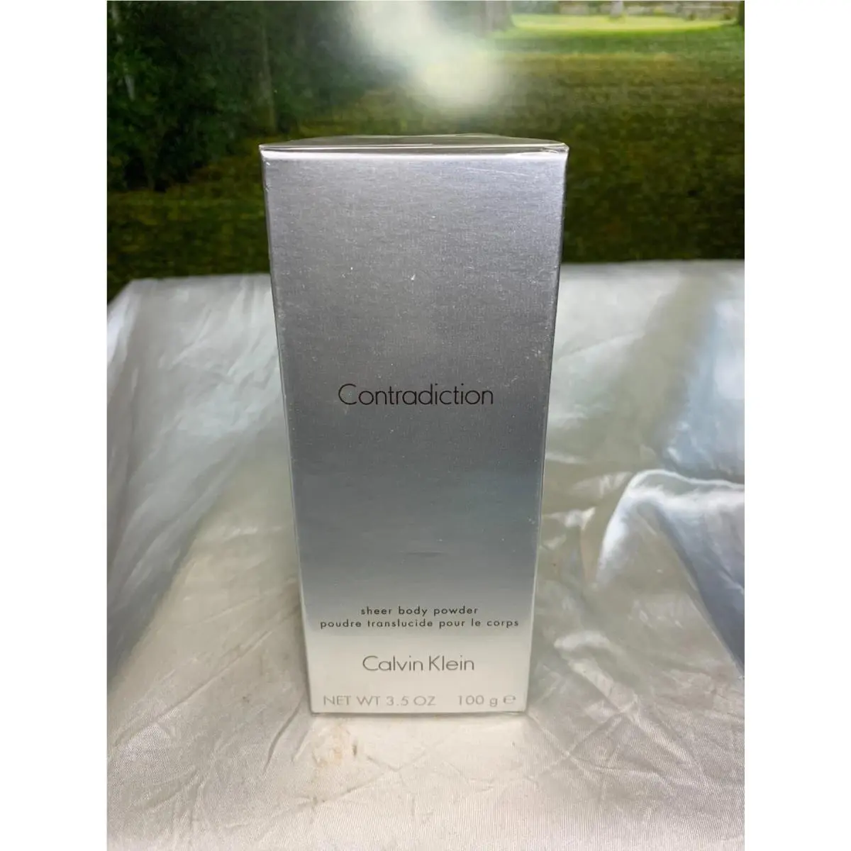 Contradiction 100g/3.5oz Sheer Body Powder Women Vintage by Calvin Klein