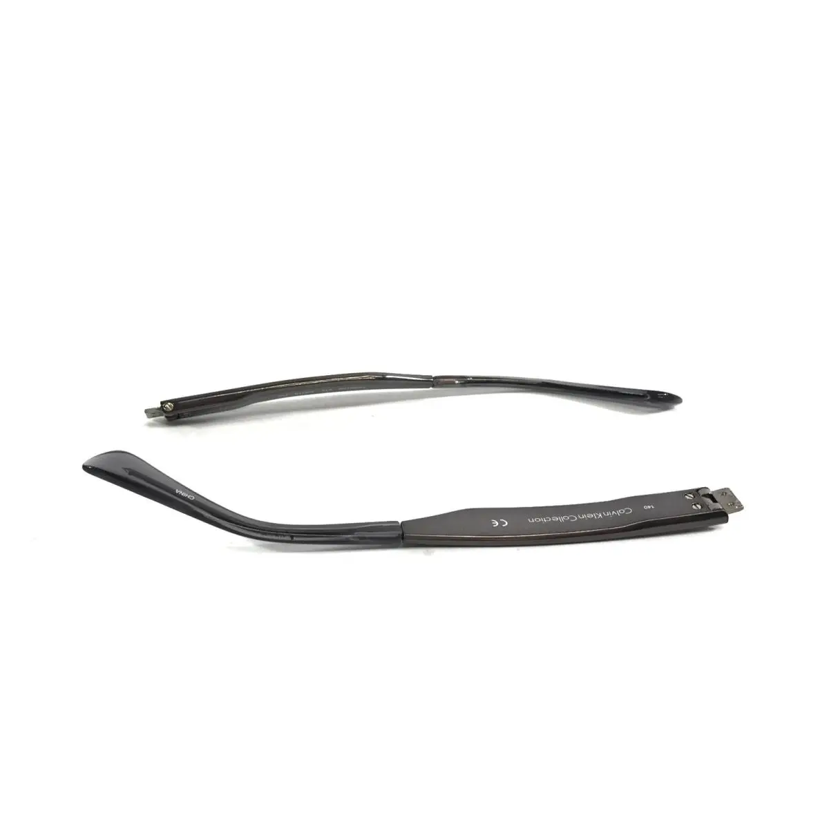 CK8010S 015 Dark Gunmetal Eyeglasses Sunglasses Arms Only For Parts by Calvin Klein