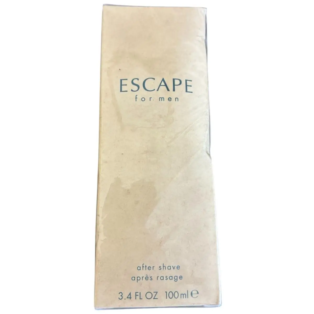 Escape For Men  Vintage After Shave Apres Rasage 3.4 fl oz c1980`s by Calvin Klein