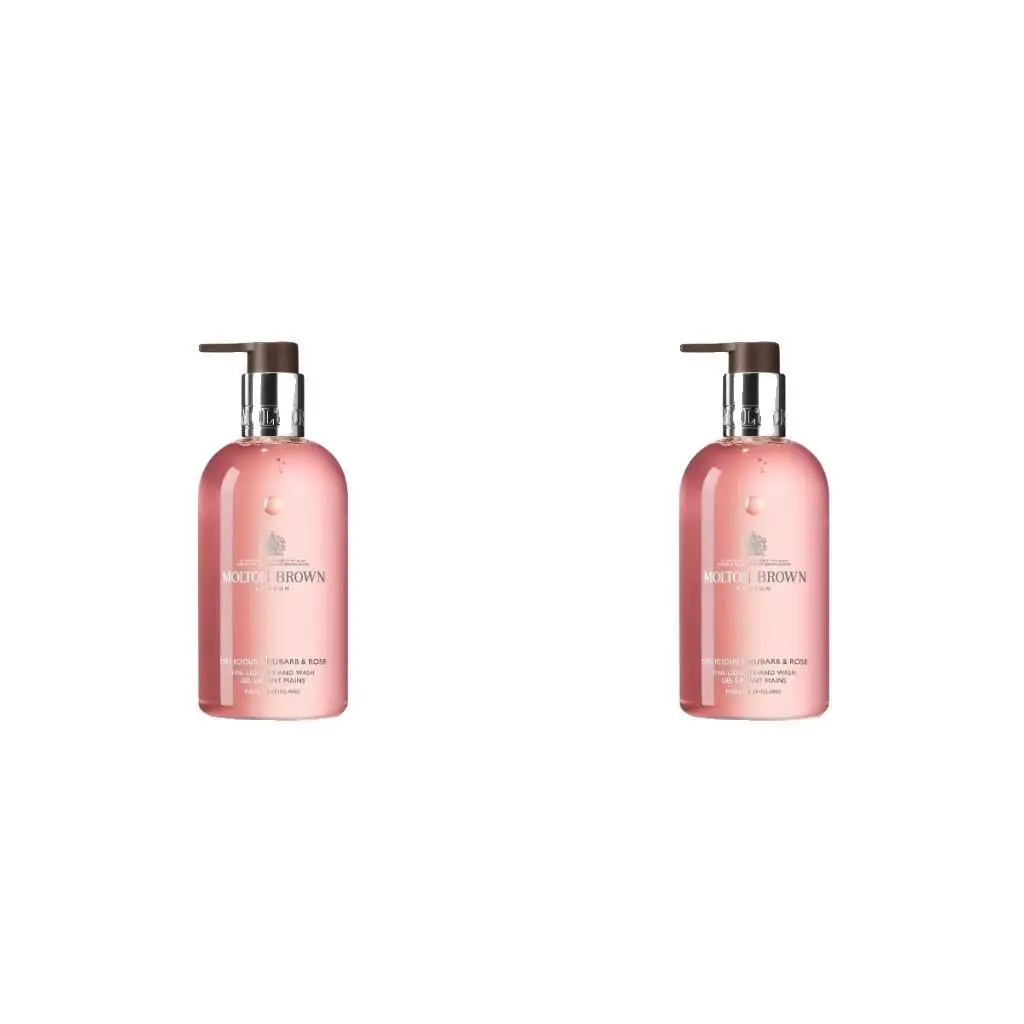 Molton Brown Hand Wash Rhubarb Rose 10 oz 2 Pack
