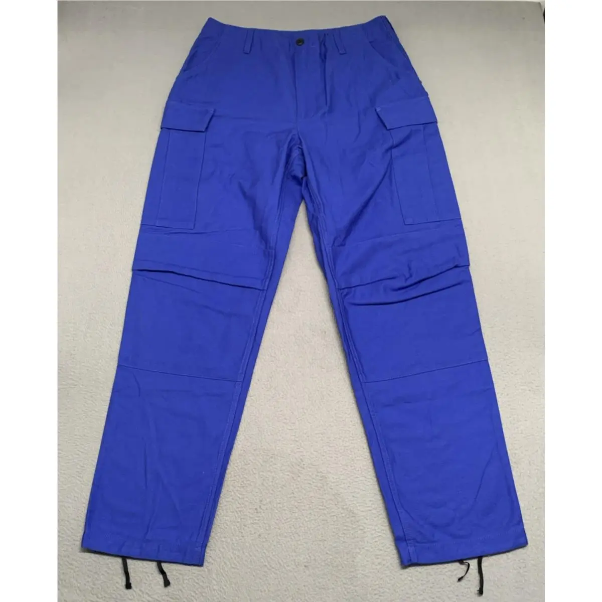 Rag Bone Cargo Pants Bright Blue Cotton Canvas Utility Women`s 10