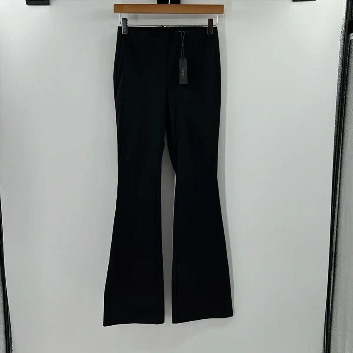Rag Bone Women`s Simone Flare Pants - Black - 2