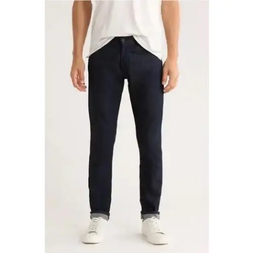Rag Bone Jeans Mens Size 38X32 Dark Wash Fit 2 Slim Fit Stride in Inkwell