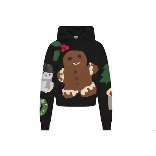 Skims x Cpfm Cactus Plant Flea Market Hoodie XL Onyx Gingerbread Print-skm 57