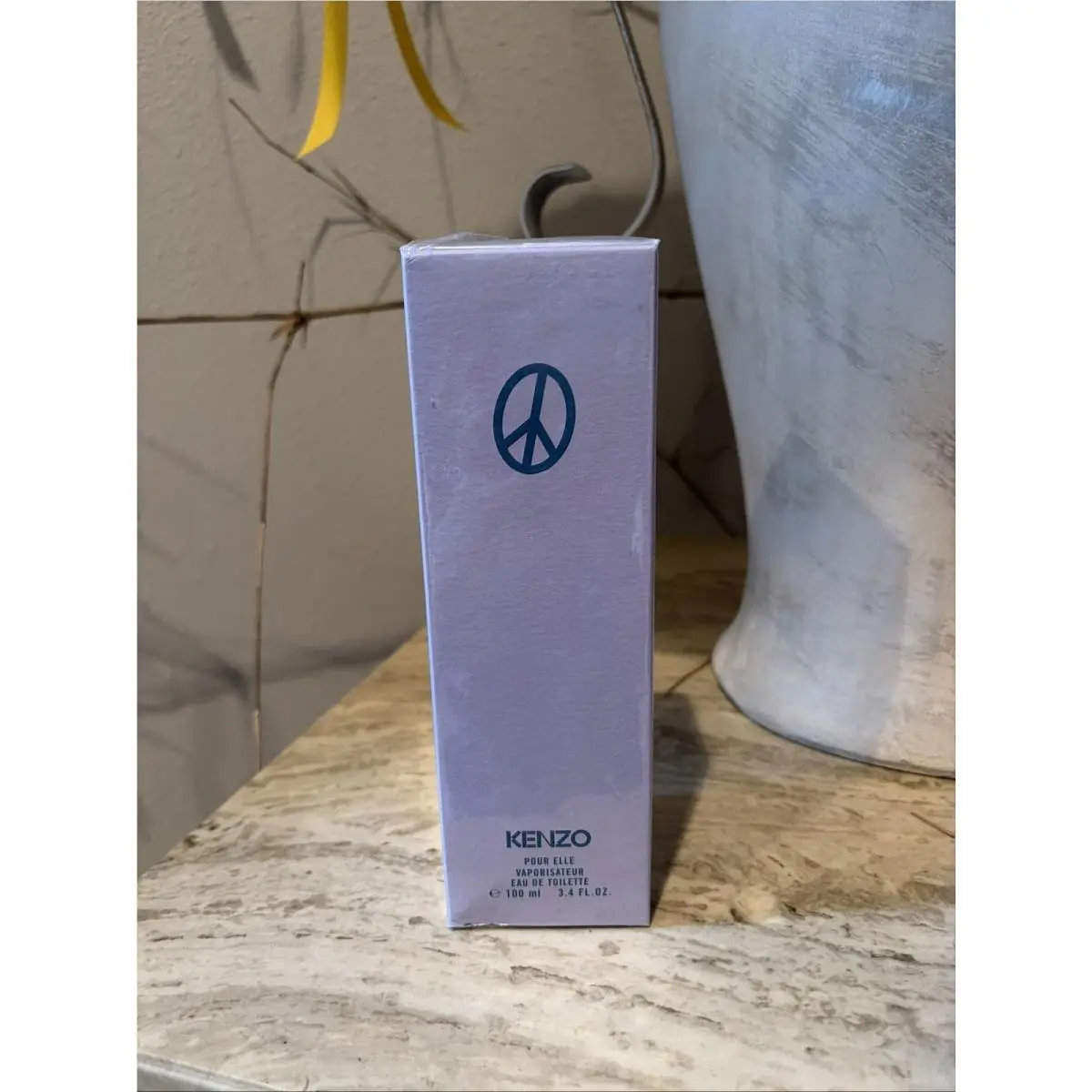 Kenzo Time For Peace For Women Eau De Toilette Spray 3.4 oz Rare Pour Elle