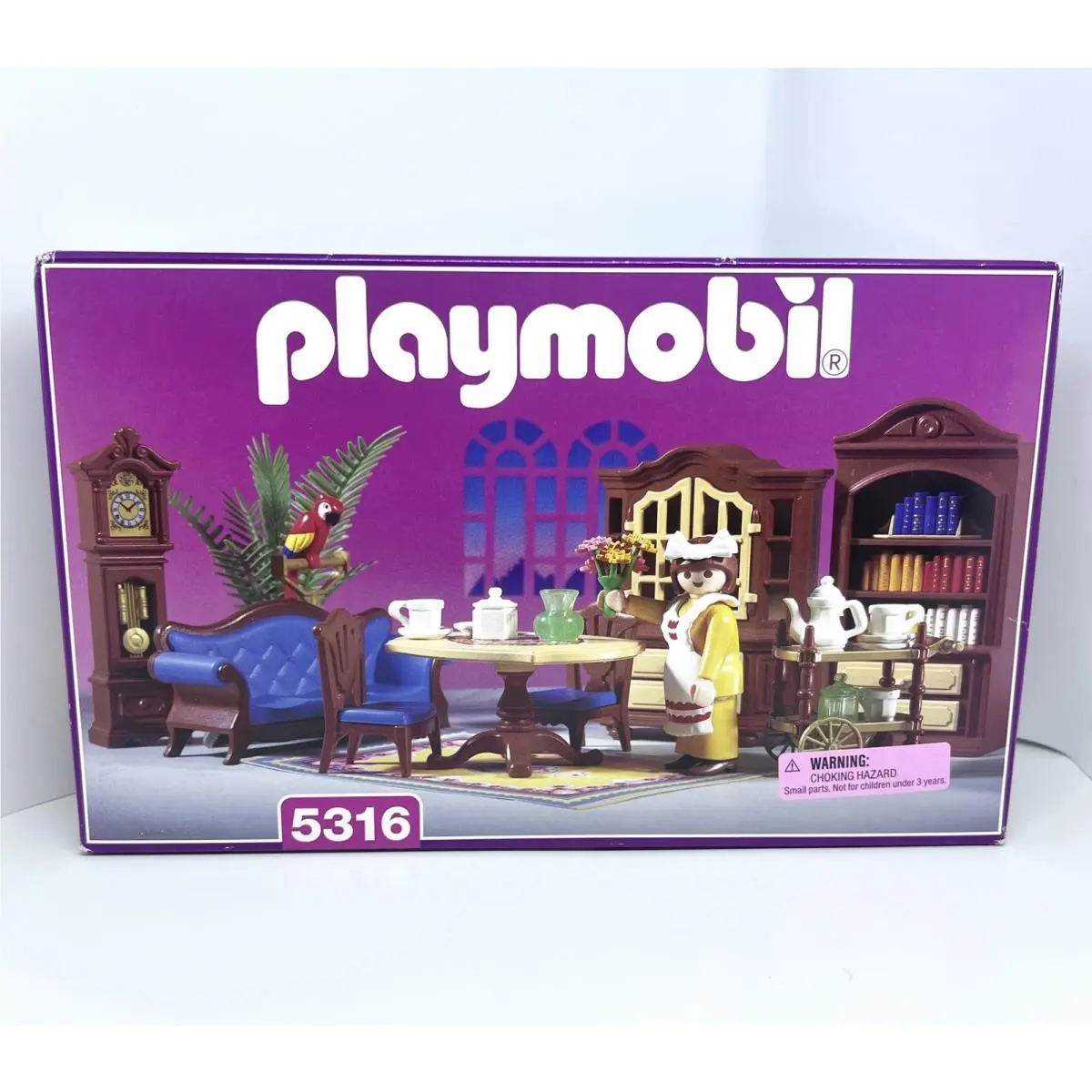 Playmobil 5316 Complete Box Living Room Victorian Maiden House Mansion