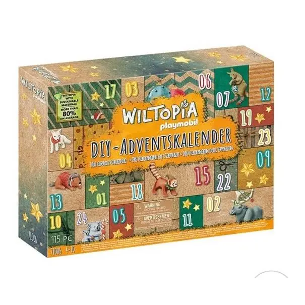 b41/5 Playmobil 71006 Wiltopia Diy Advent Calendar : Animals Around The World