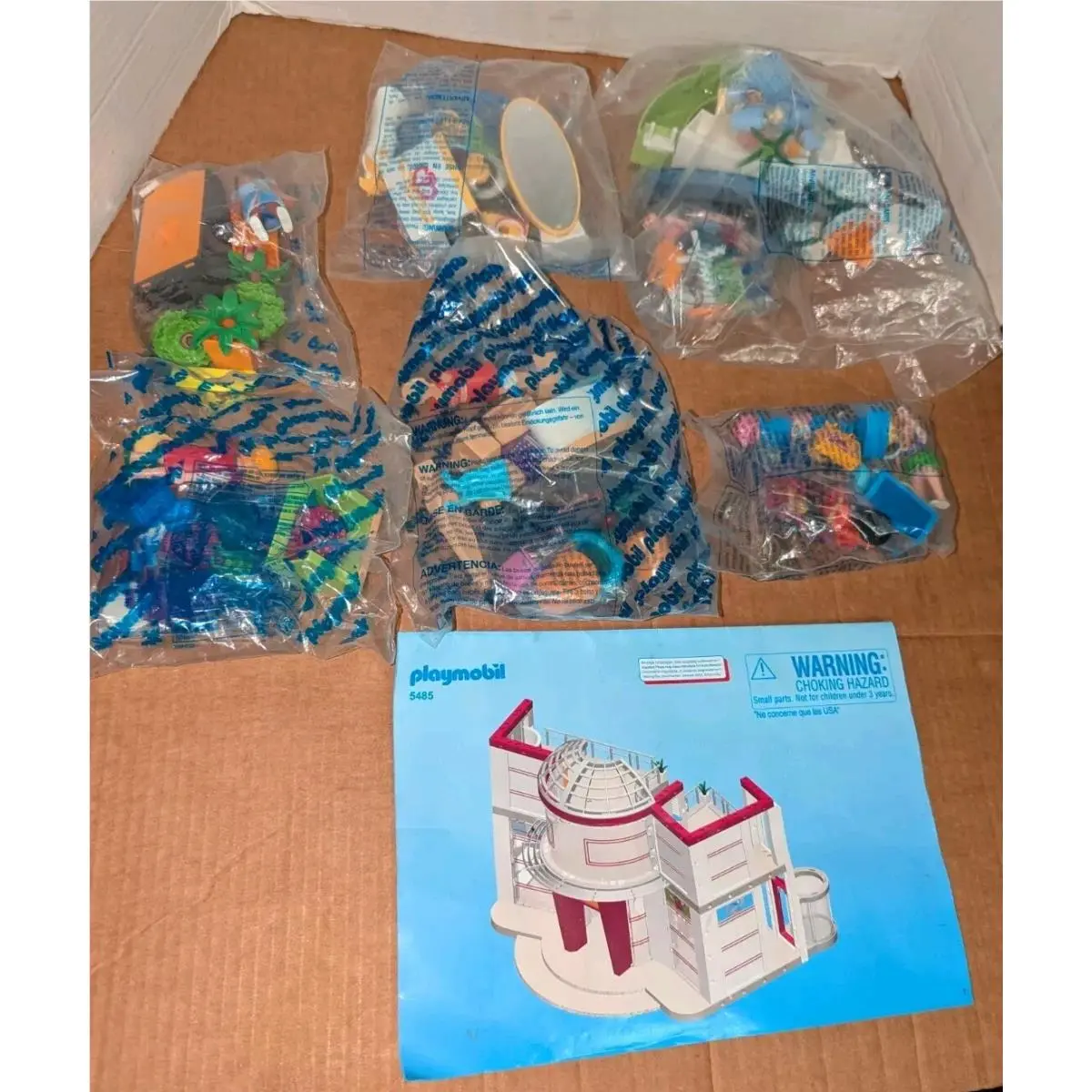 Playmobil City Life Shopping Mall 5485 Parts Instructions Only