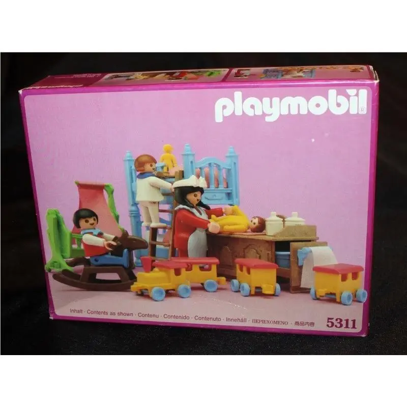 Playmobil Victorian Mansion Childrens Bedroom Vintage 5311