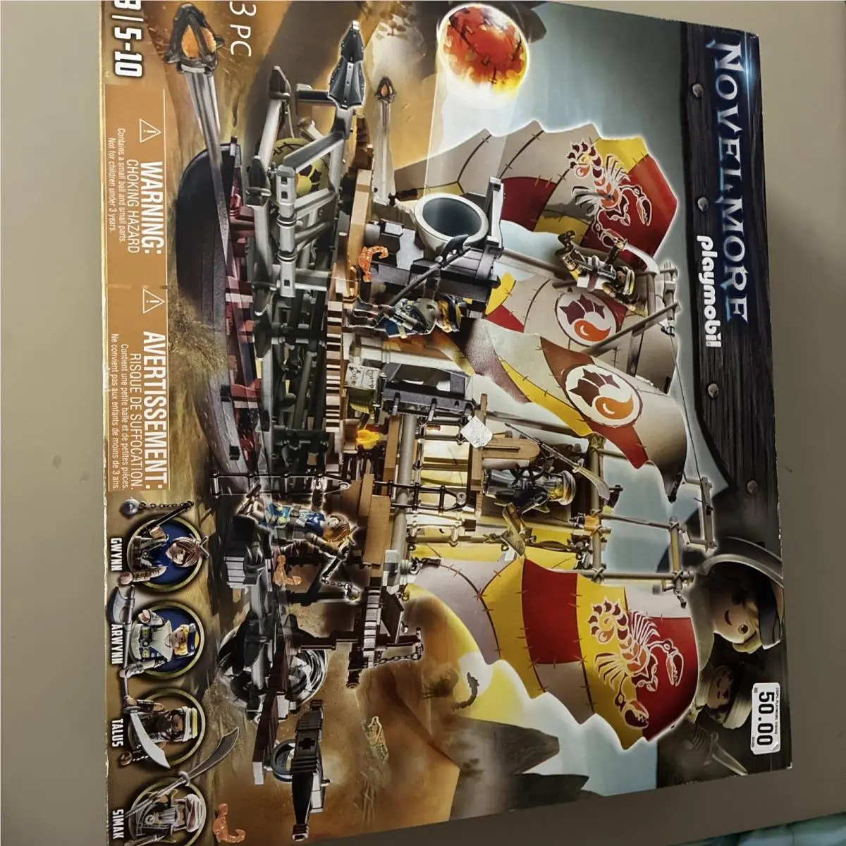 Playmobil Novelmore 71023 - Sal`ahari Sands Sandstormbreaker