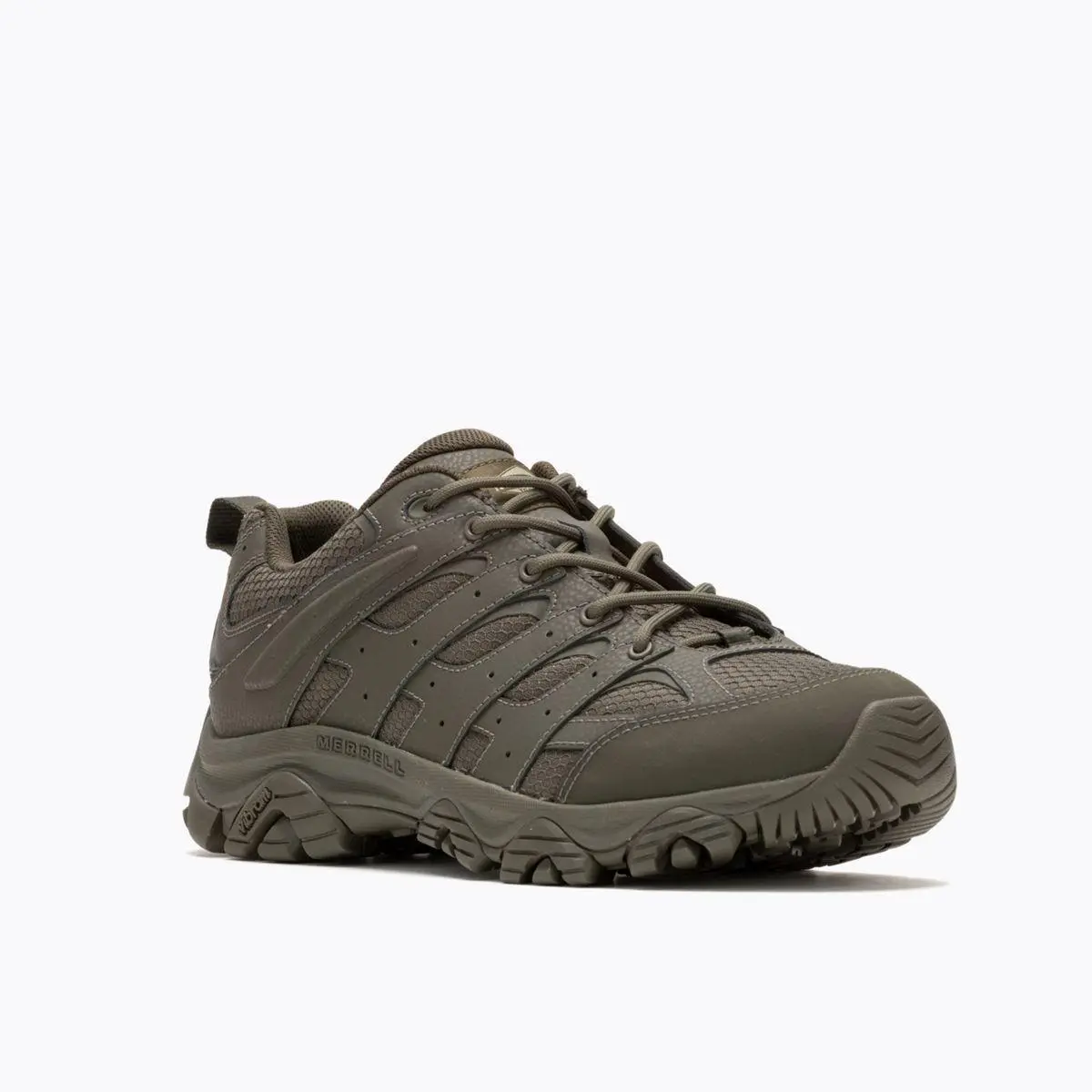 Merrell Work Men`s Moab 3 Tactical Shoe Dark Olive - J004117 Dark Olive