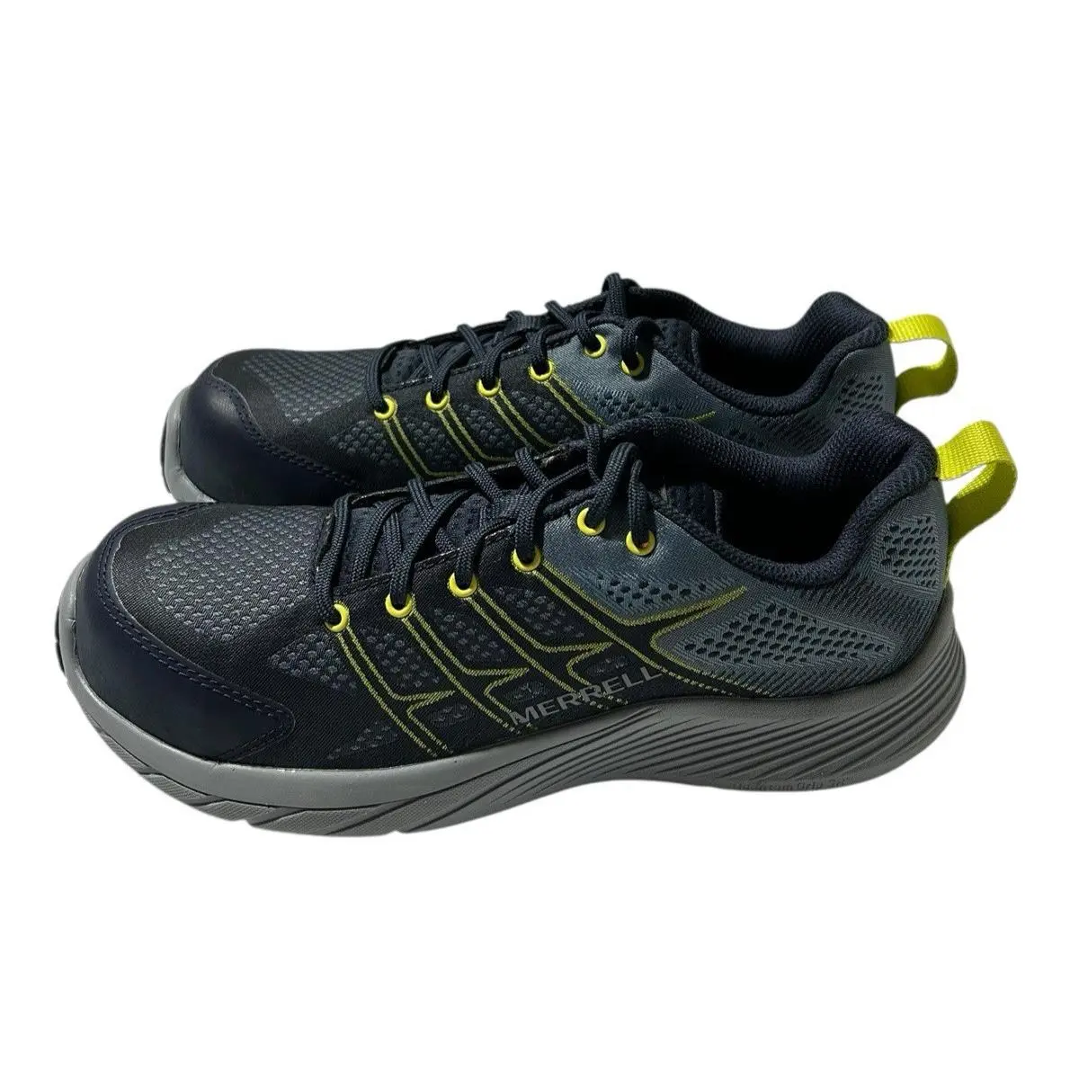 Merrell Moab Flight CF Carbon Toe Mens 7 M Blue J005033 Work Safety Shoes