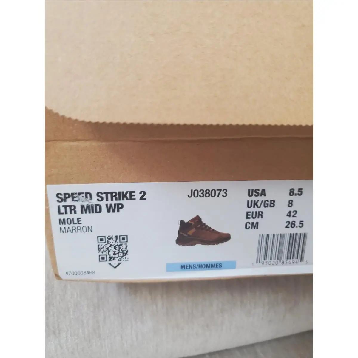 Merrell shoes - Speed Strike 2 LTR - Speed Strike LTR - J038945 - Brown 5