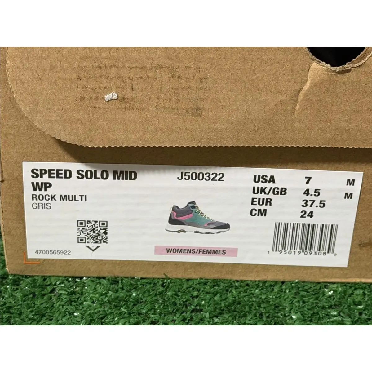 Merrell shoes - Speed Solo - Speed Solo - J500322 - Multicolor (UPC: 195019093089) 8