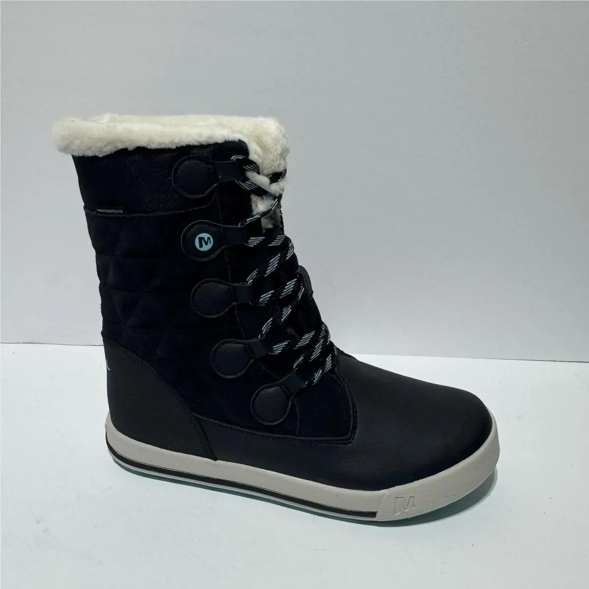 Merrell Girls Heidi Waterproof Boots Black Size 6 M Big Kid