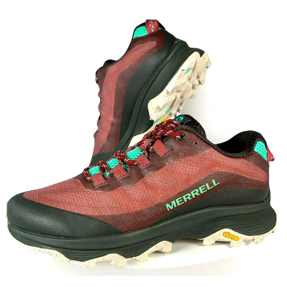 Merrell shoes - Merrell Moab Speed Burlwood - Moab Speed Burlwood - J066858 - Red (UPC: 0194917185254) 2
