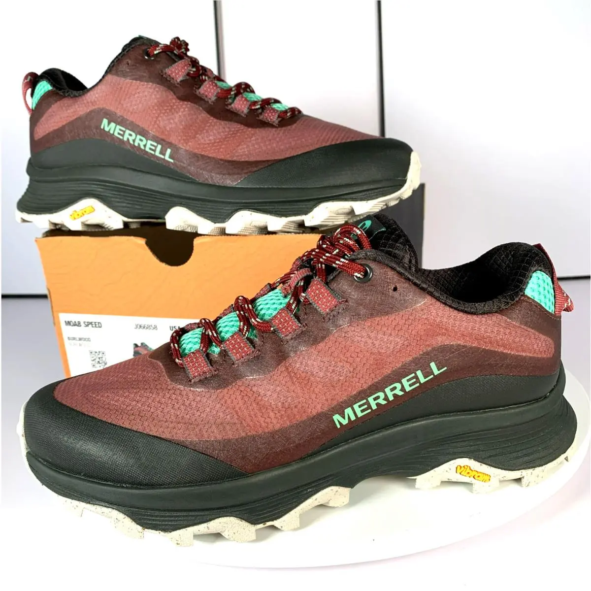 Merrell shoes - Merrell Moab Speed Burlwood - Moab Speed Burlwood - J066858 - Red (UPC: 0194917185254) 20
