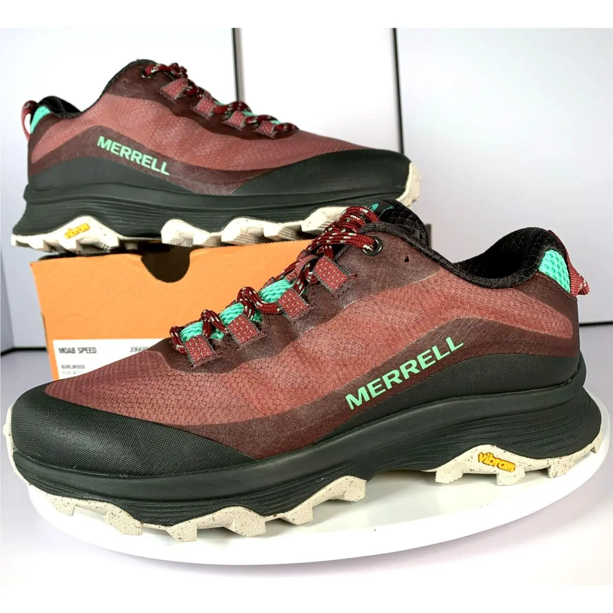 Merrell shoes - Merrell Moab Speed Burlwood - Moab Speed Burlwood - J066858 - Red (UPC: 0194917185254) 22