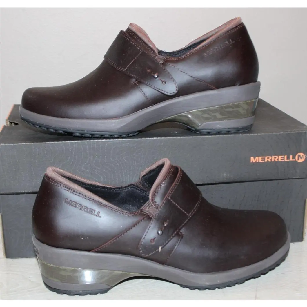 Merrell Valetta Moc Ac+work Bracken/canteen Women`s Shoes Size 7.5 M