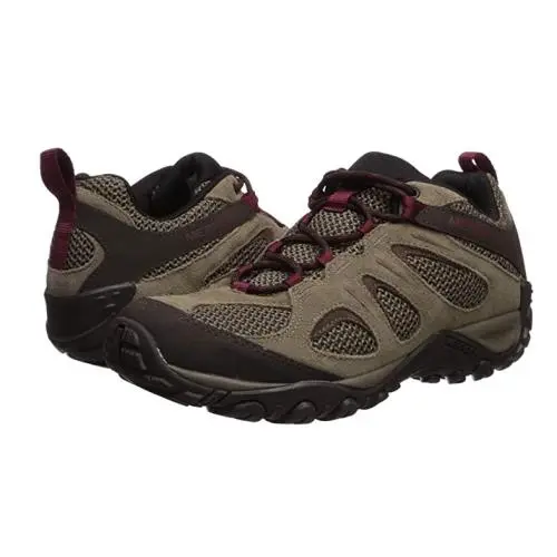 Merrell Womens Size 8 Brown Yokota Hiking Trail Shoes D3470