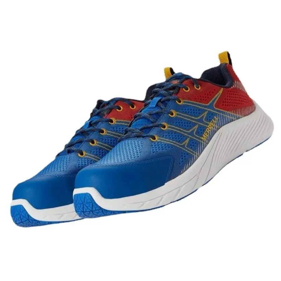 Merrell shoes - Merrell Safety Foot Wear Moab Flight - Moab Fligh CF - Blue (UPC: 0195017934100) 5