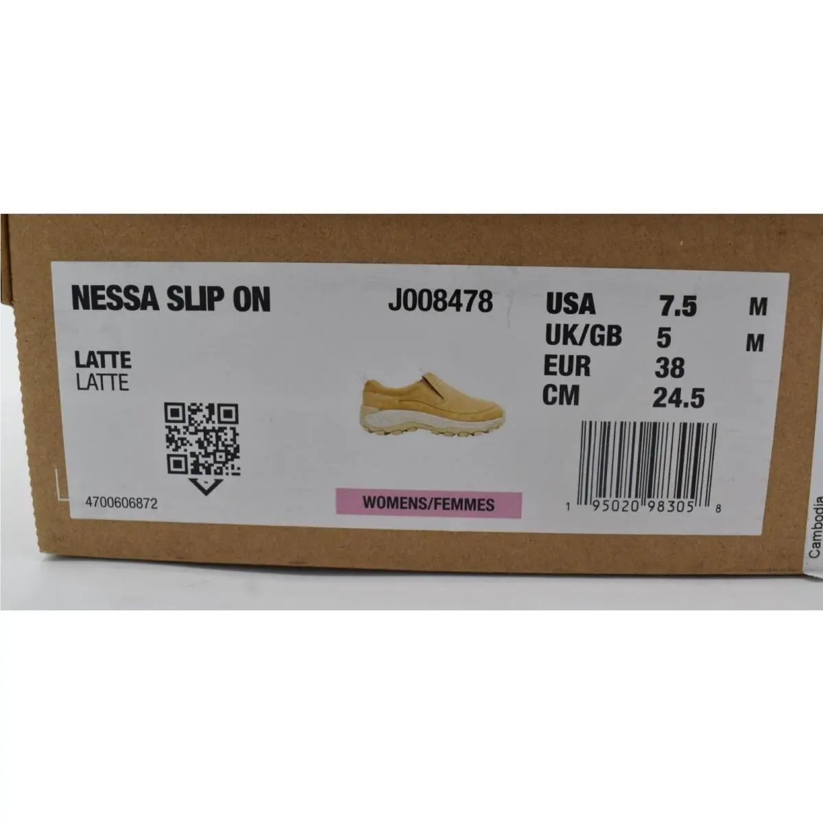Merrell shoes - Merrell Nessa - Nessa - Tan (UPC: 195020983058) 9