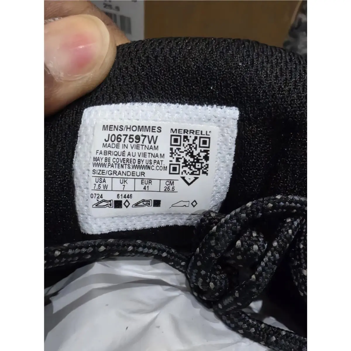 Merrell shoes - Merrell Nova 3 - Nova - J067597W - Black/Charcoal (UPC: 195018893376) 4