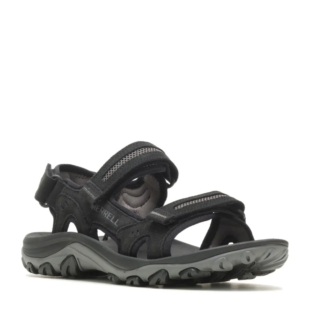Merrell Men`s Huntington Convertible Sandal Black Leather 9