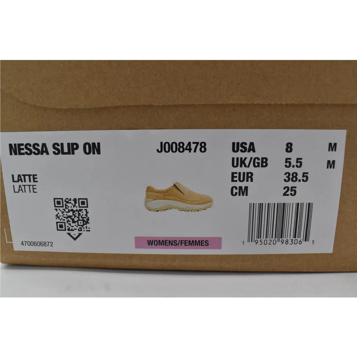 Merrell shoes - Merrell Nessa - Nessa - Tan (UPC: 195020983065) 9