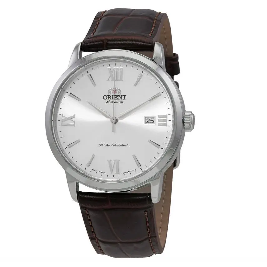 Orient Men`s Contemporary Automatic White Dial Watch - RA-AC0F12S30B