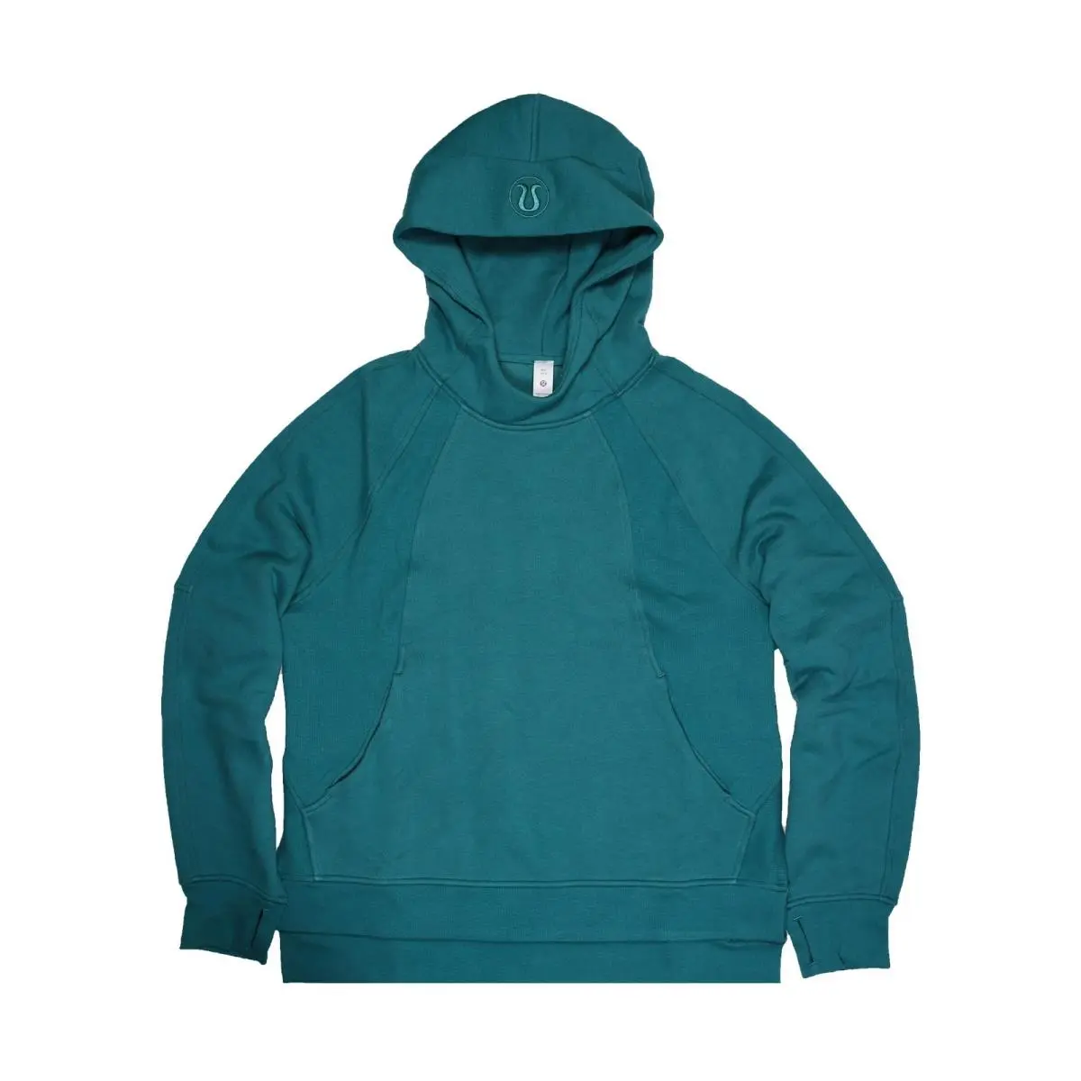 Lululemon Scuba Oversized Side-slit Hoodie Teal Lagoon Size M/l