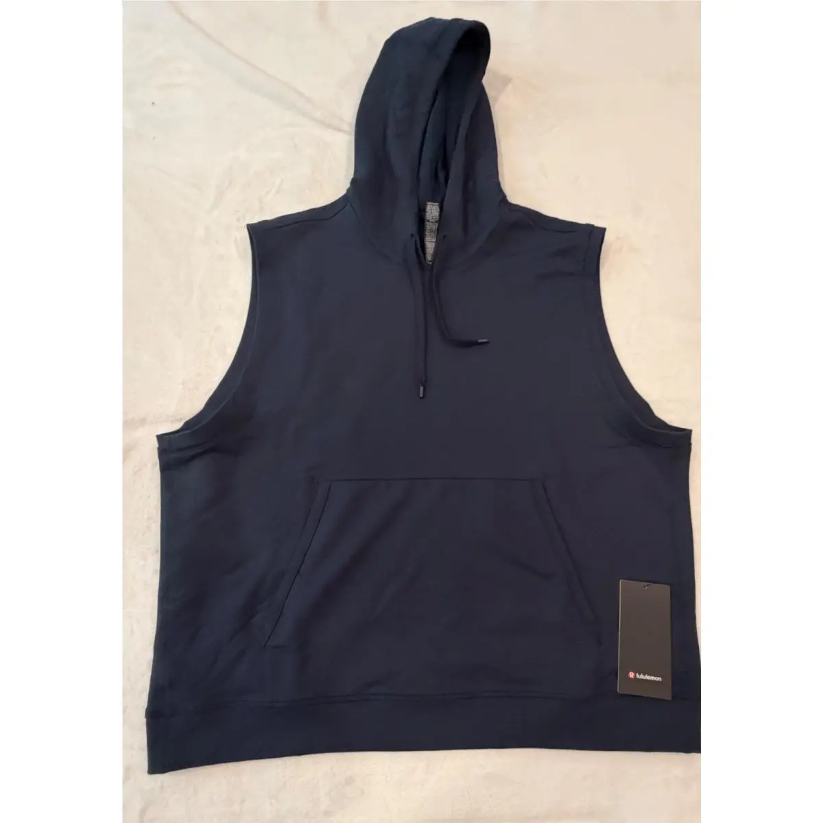 Lululemon Warm-up Sleeveless Gym Hoodie Trnv True Navy Size Xxl