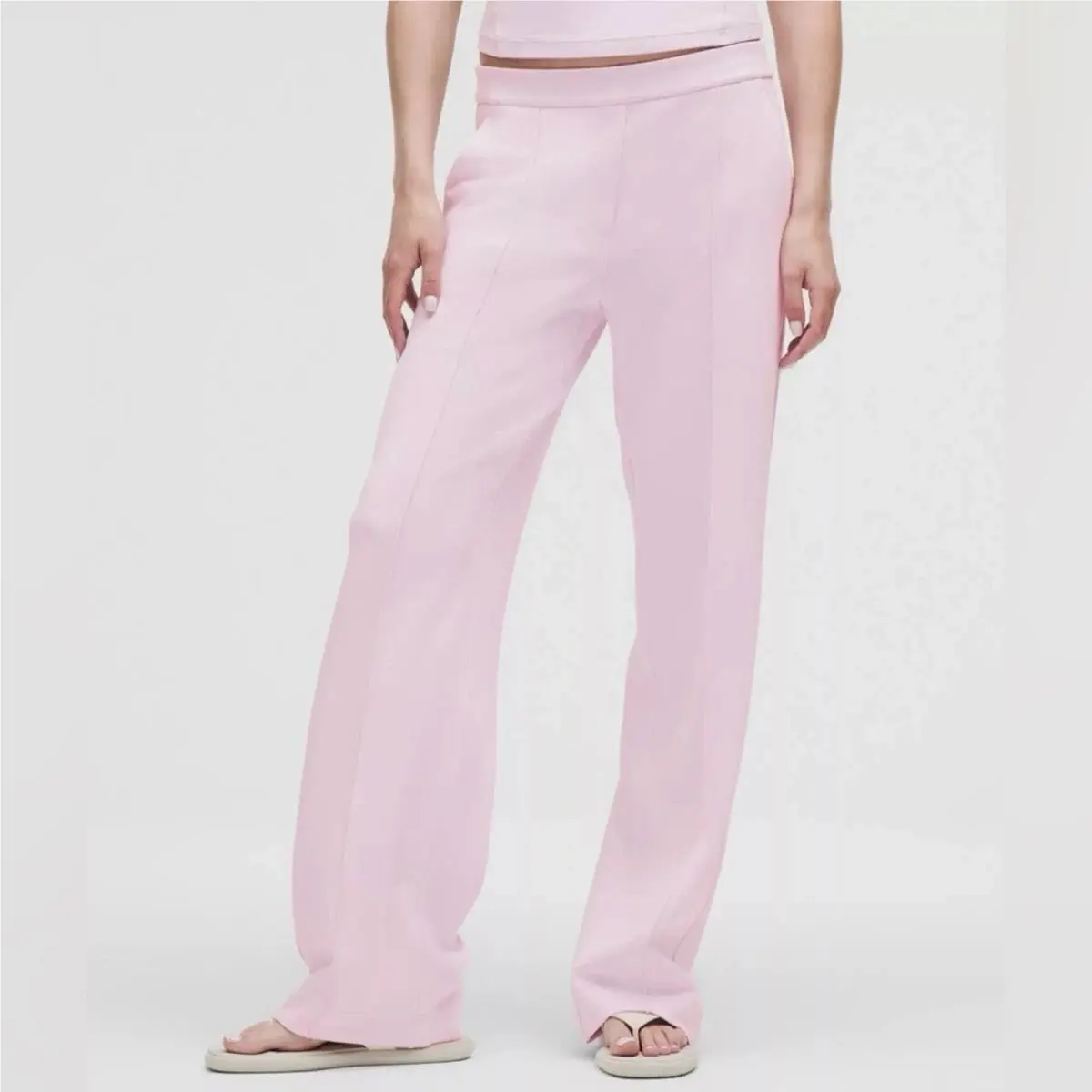 Women`s Lululemon Softstreme Pinktuck MR Pant - Pink Organza Msrp- S
