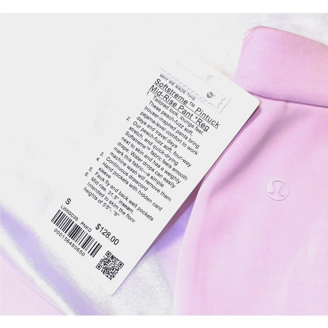 Lululemon clothing - Pink 1