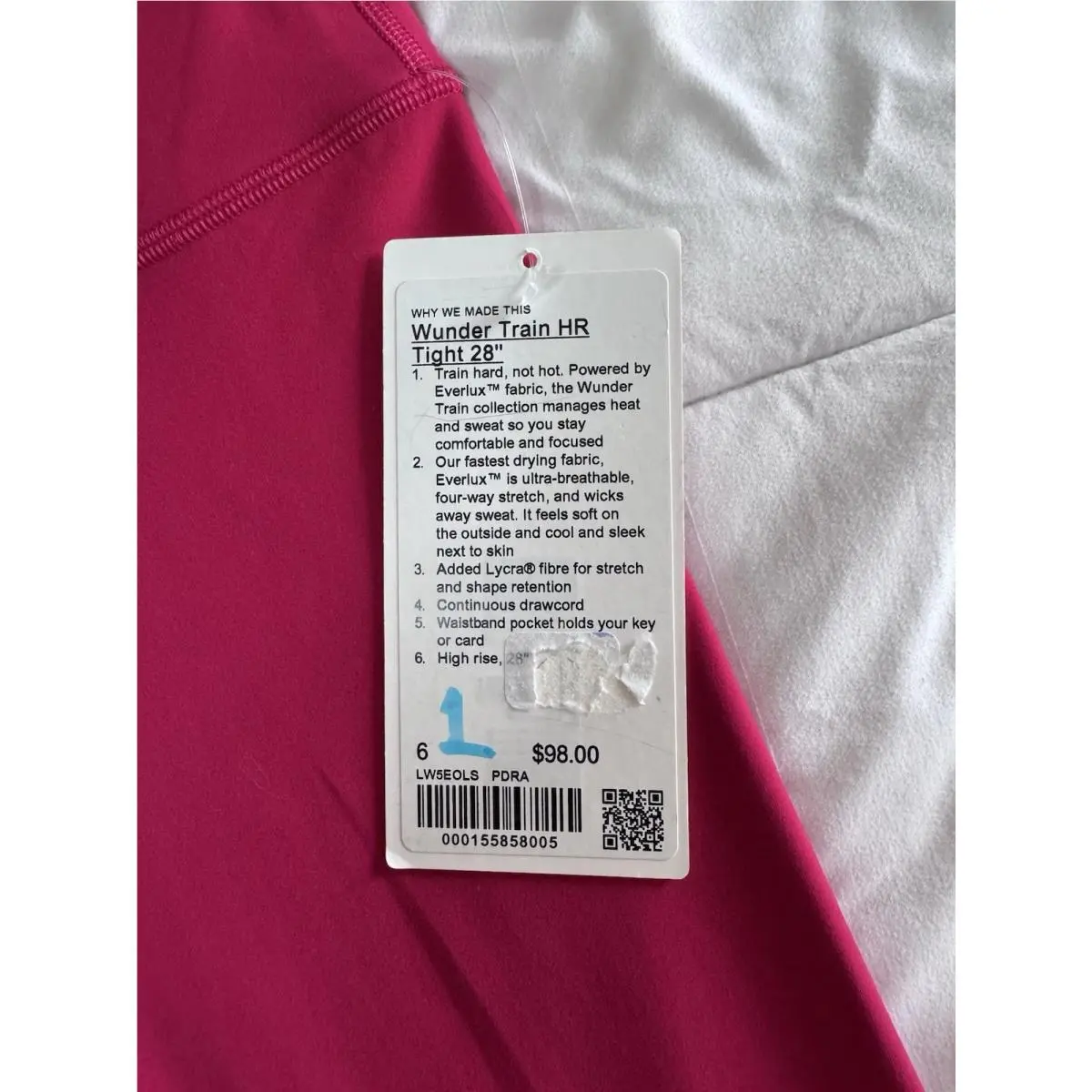 Lululemon clothing - Pink 1