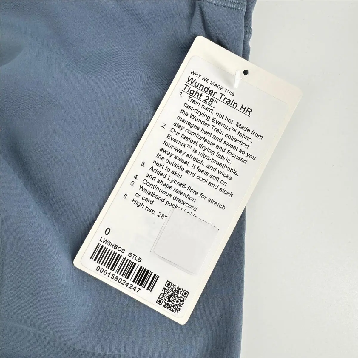 Lululemon clothing - Wunder Train No Line HR Tight 25