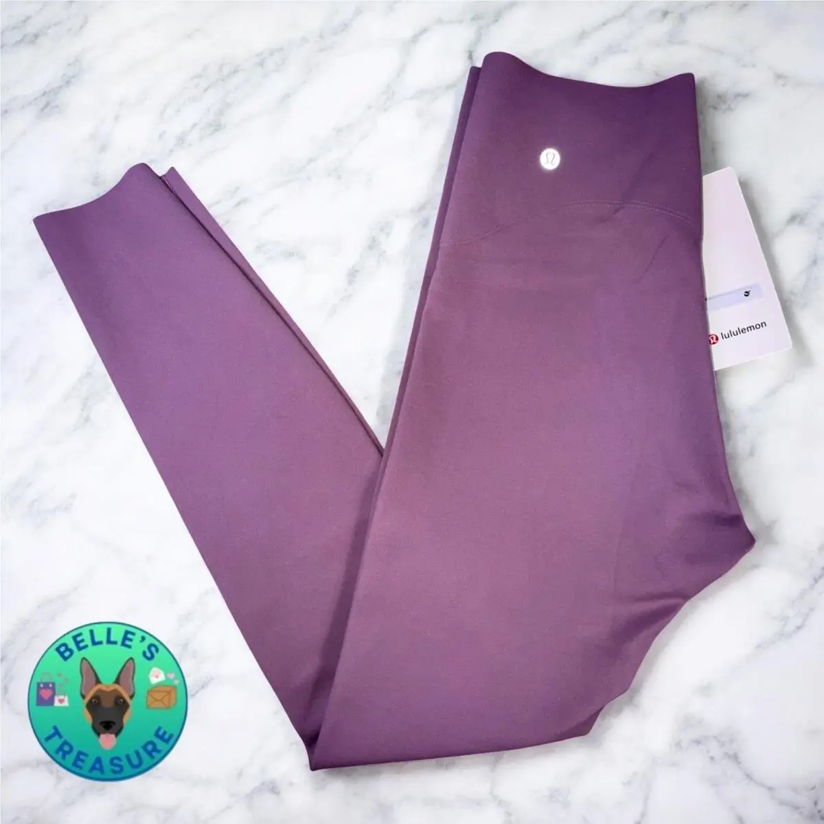 Lululemon Glow Up Super-high-rise Tight 28 Lavender Lux Slimming Contour Sz 8