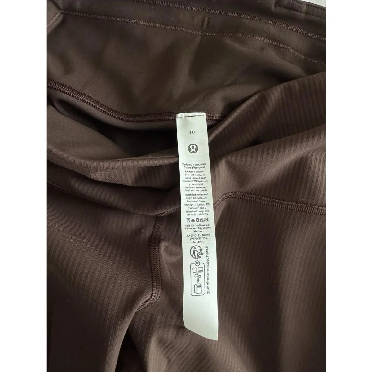 Lululemon clothing - Espresso 6