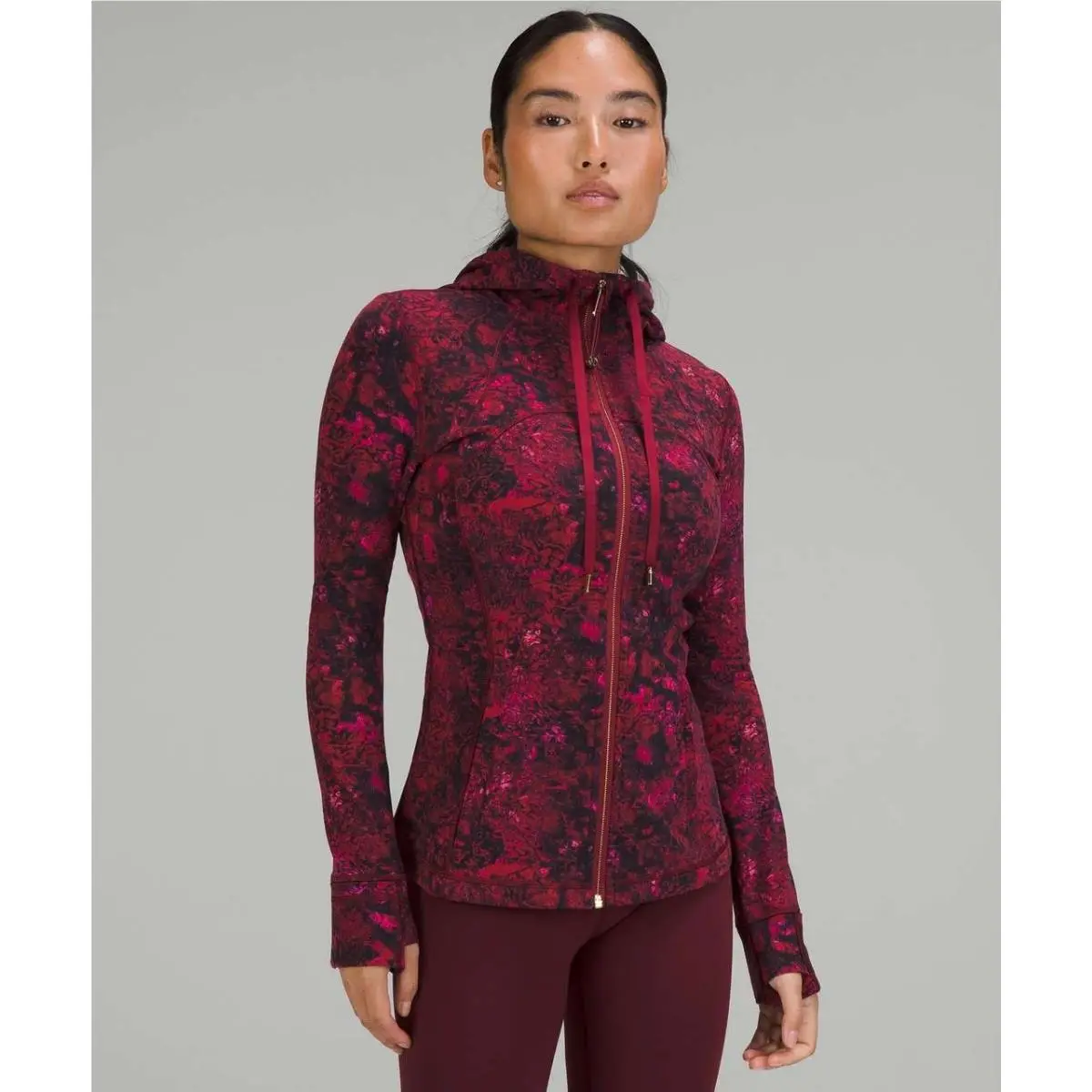 Lululemon clothing - Burgundy/Black 12