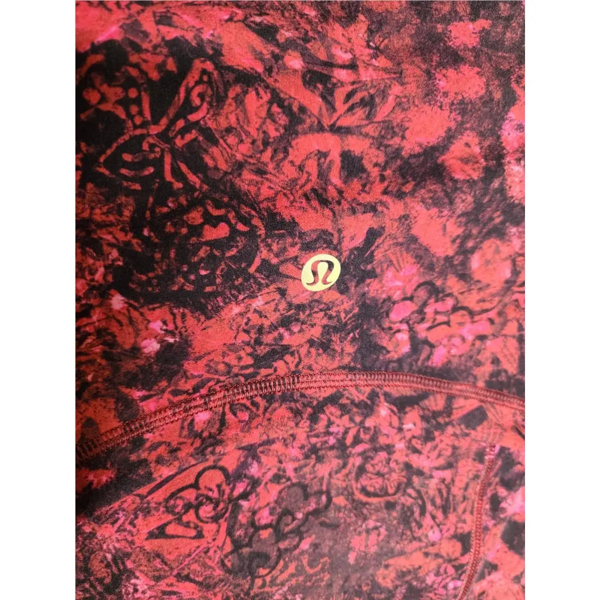Lululemon clothing - Burgundy/Black 4