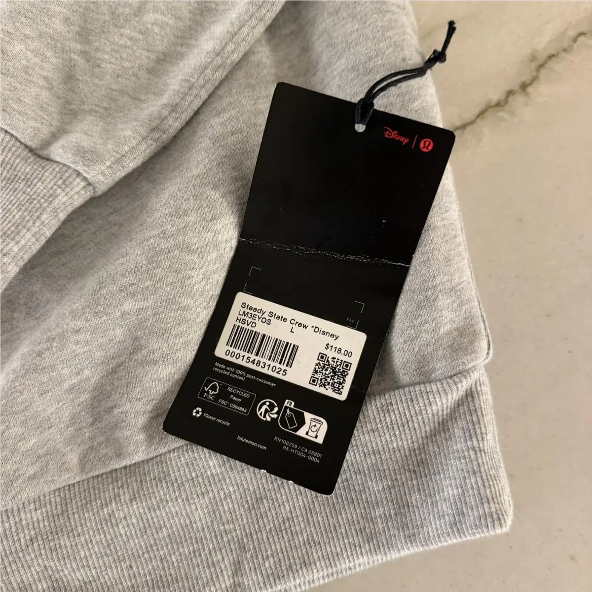 Lululemon clothing - Gray 2