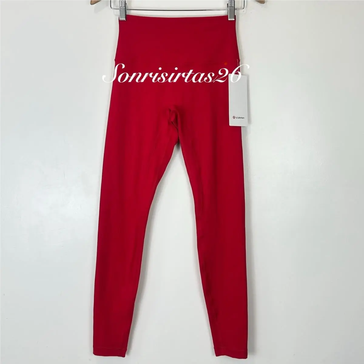 Lululemon Align No Line HR Pant 28” Legging Size 6 Oxford Red Yoga Pilates