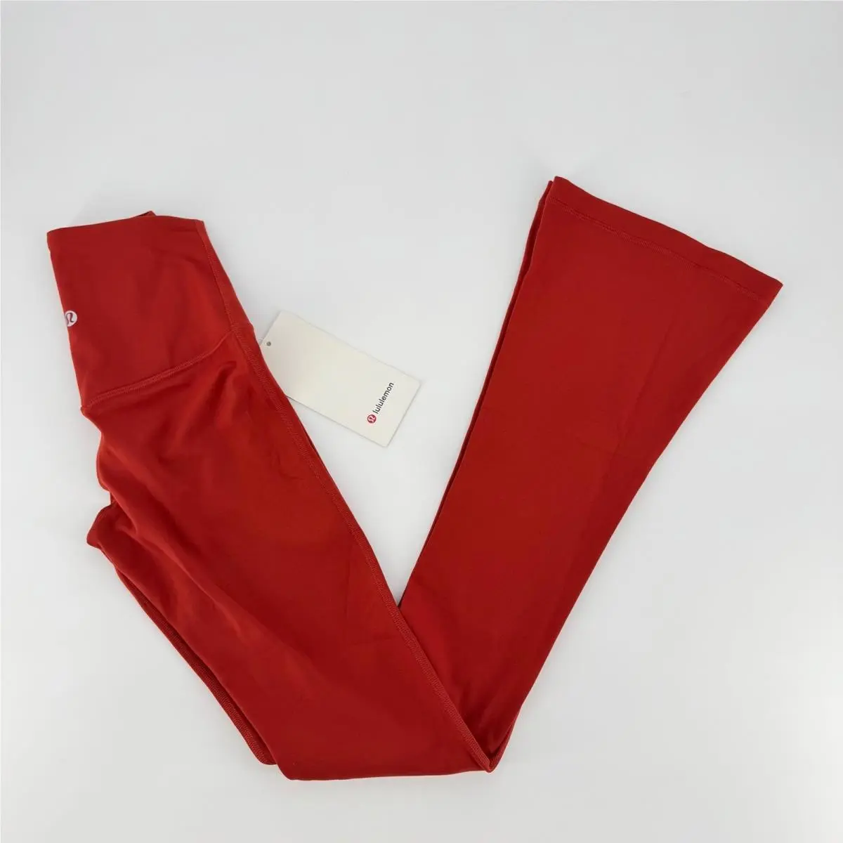 Lululemon Align HR Flare Pant 32 Cayenne Red Nulu Yoga Pants LW5EUSS Size 0