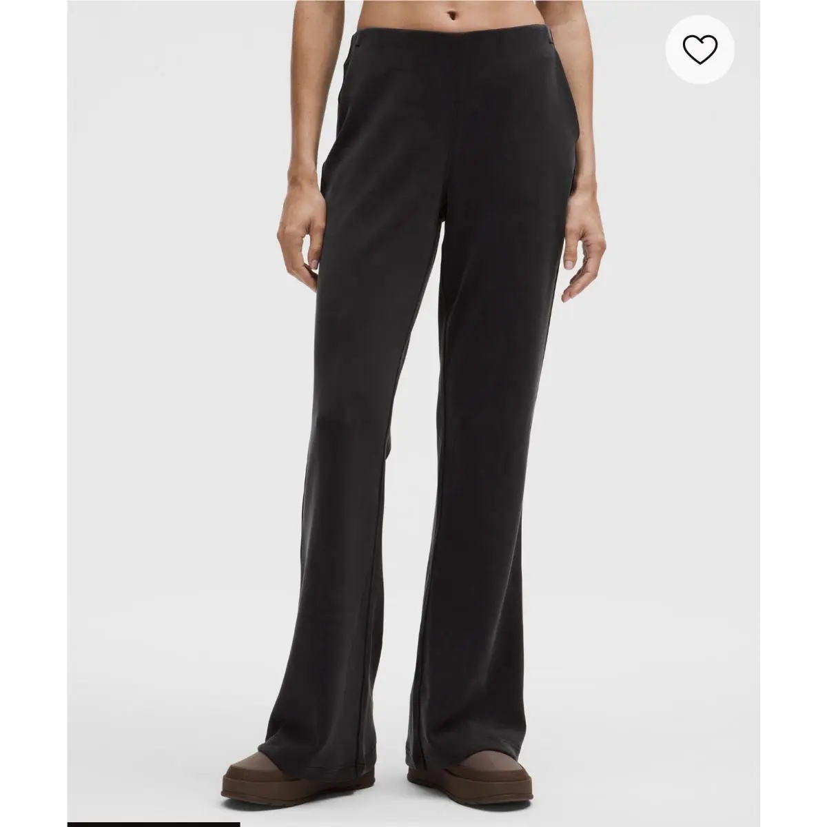 Lululemon Softstreme Flared Pant Regular Blk Black Medium