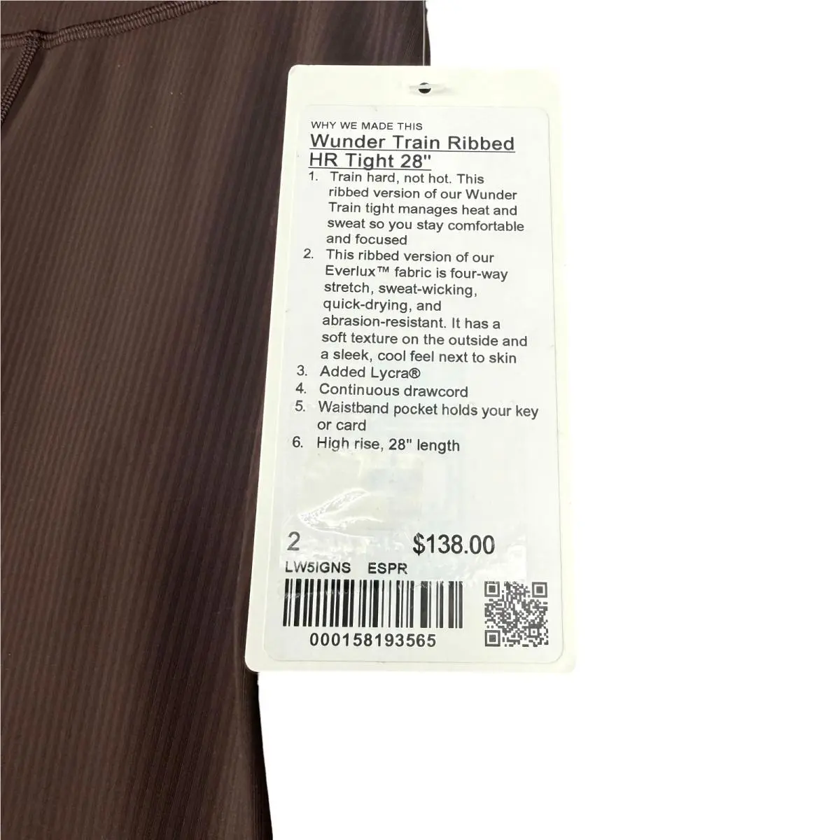 Lululemon clothing - LW5IGNS - LW5IGNS - Brown 5