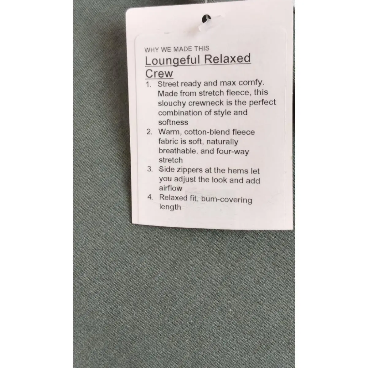 Lululemon clothing - Green 8