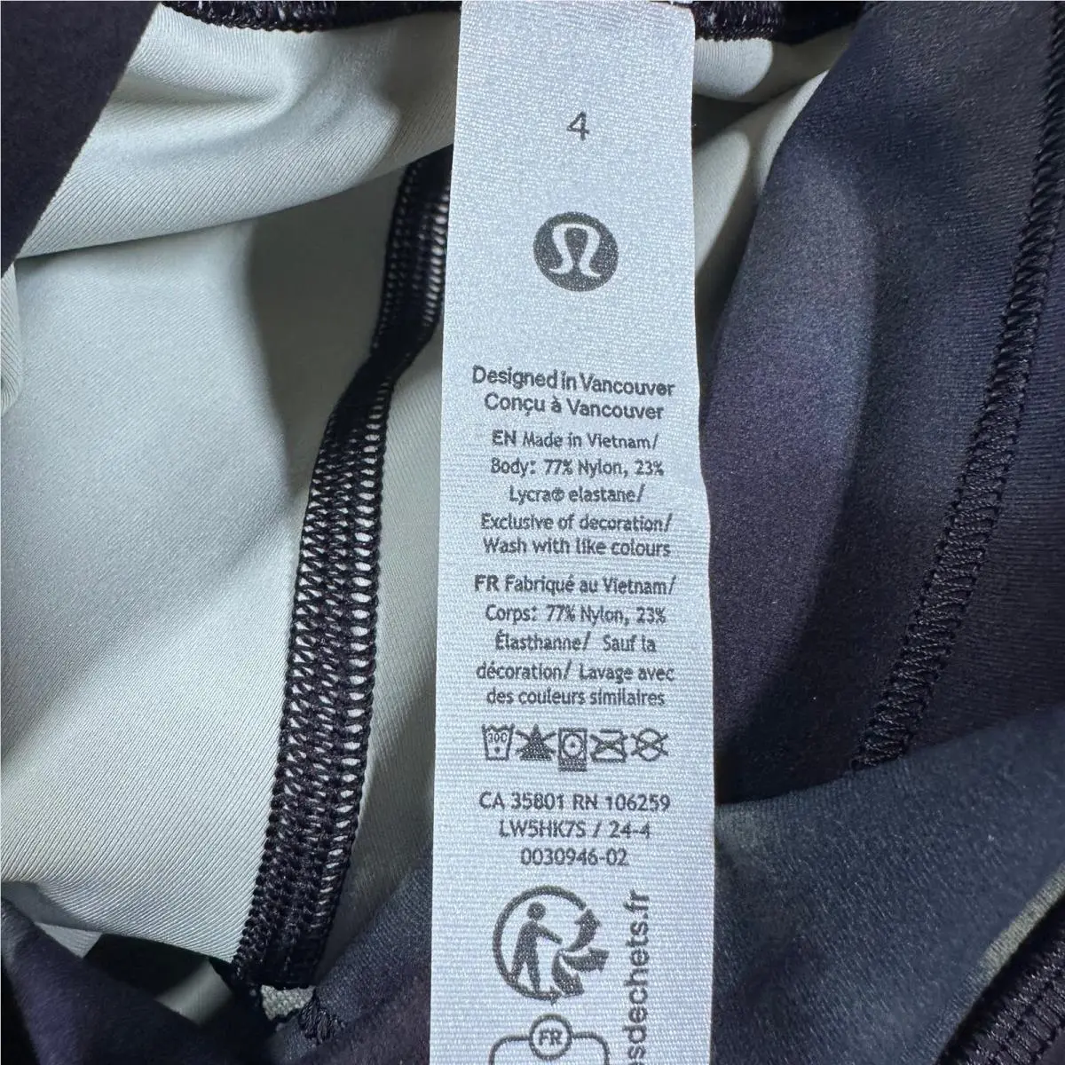 Lululemon clothing - Black 4