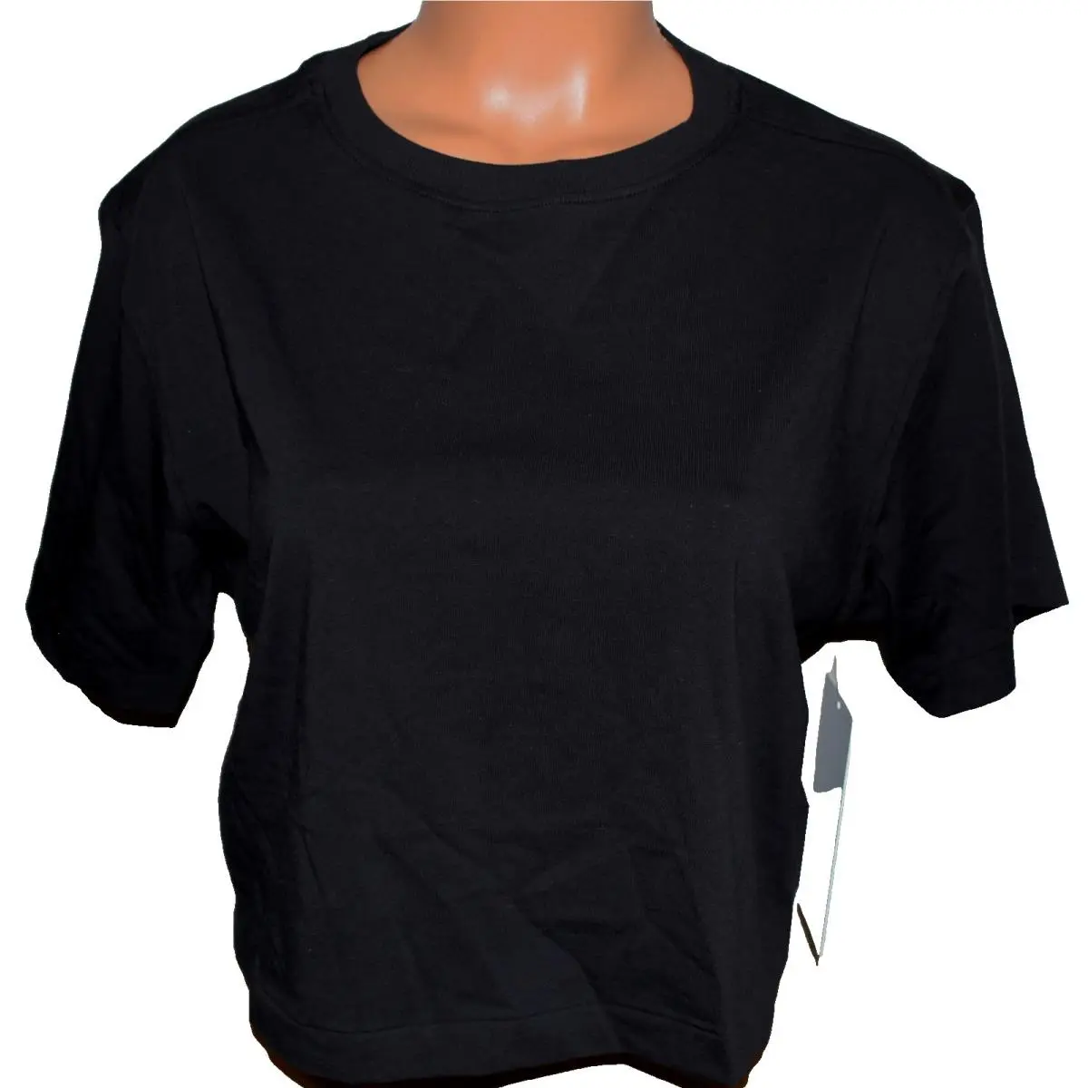 Lululemon clothing - Lululemon All Yours Orgranic Cropped T-Shirt - Black 0