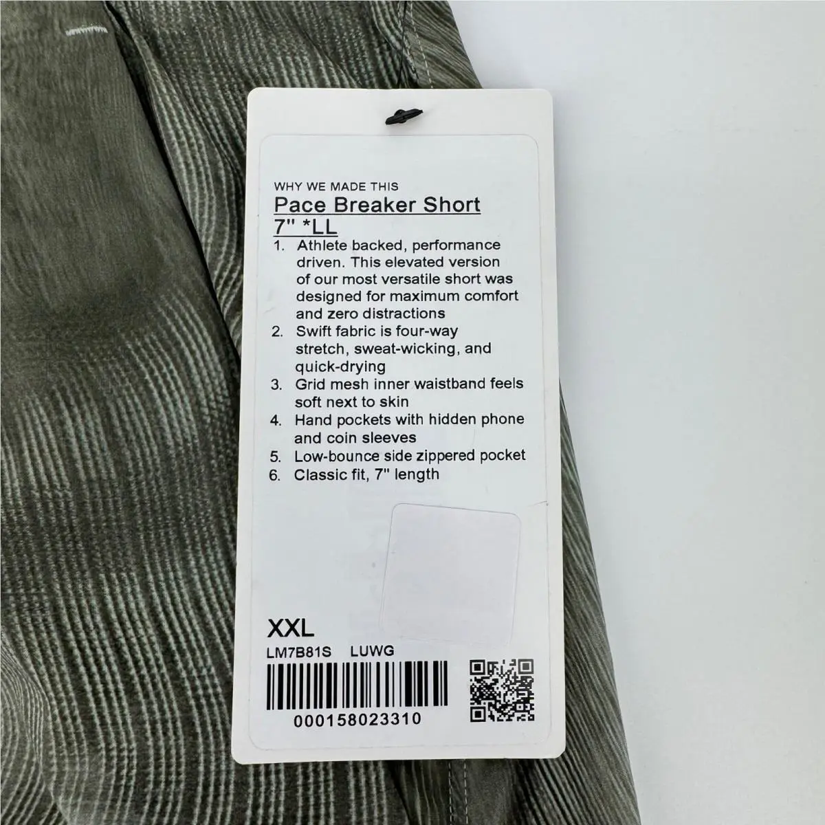 Lululemon clothing - Green 1